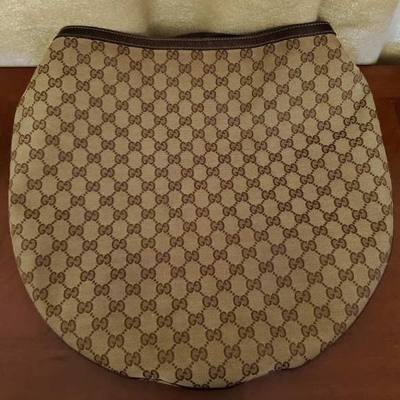 Gucci Horsebit Wave Canvas Hobo - Picture 2 of 12